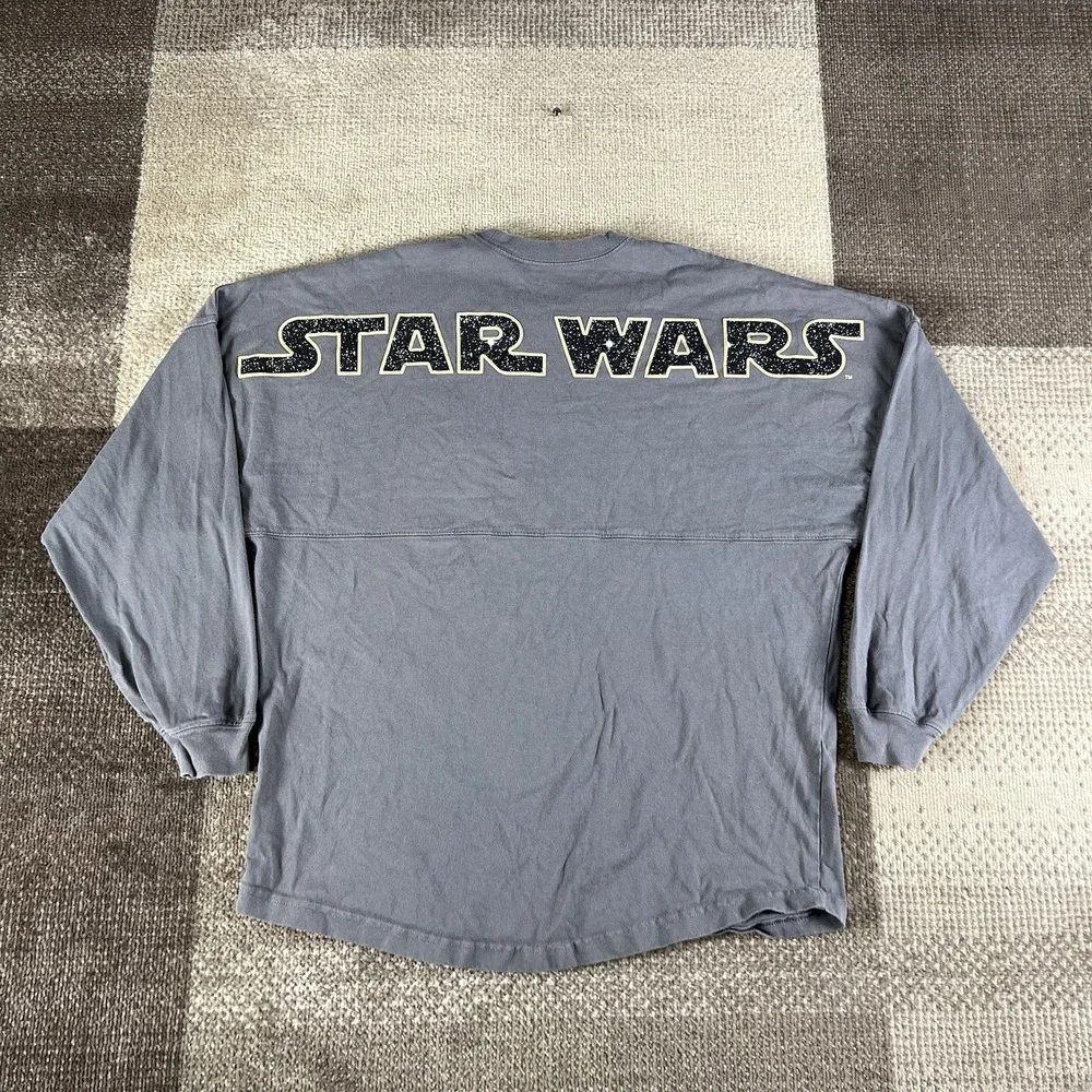 Disney Parks‎ Galaxy's Edge Star Wars Gray Spirit Jersey Rebel Imperial Size S